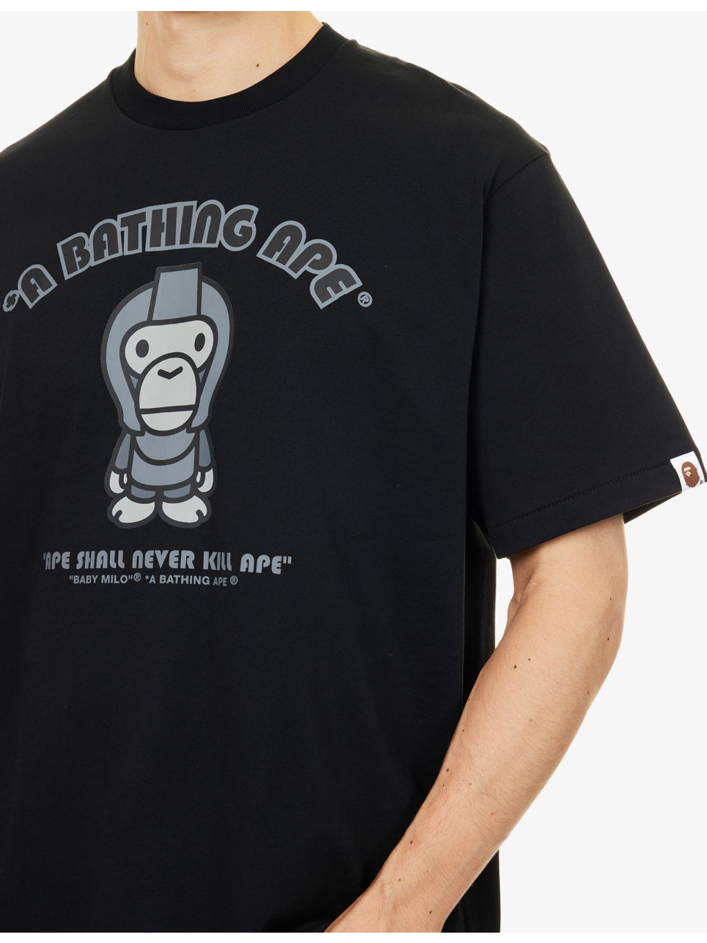 Bape Generalilo Graphic-Print Cotton T-Shirt - 5
