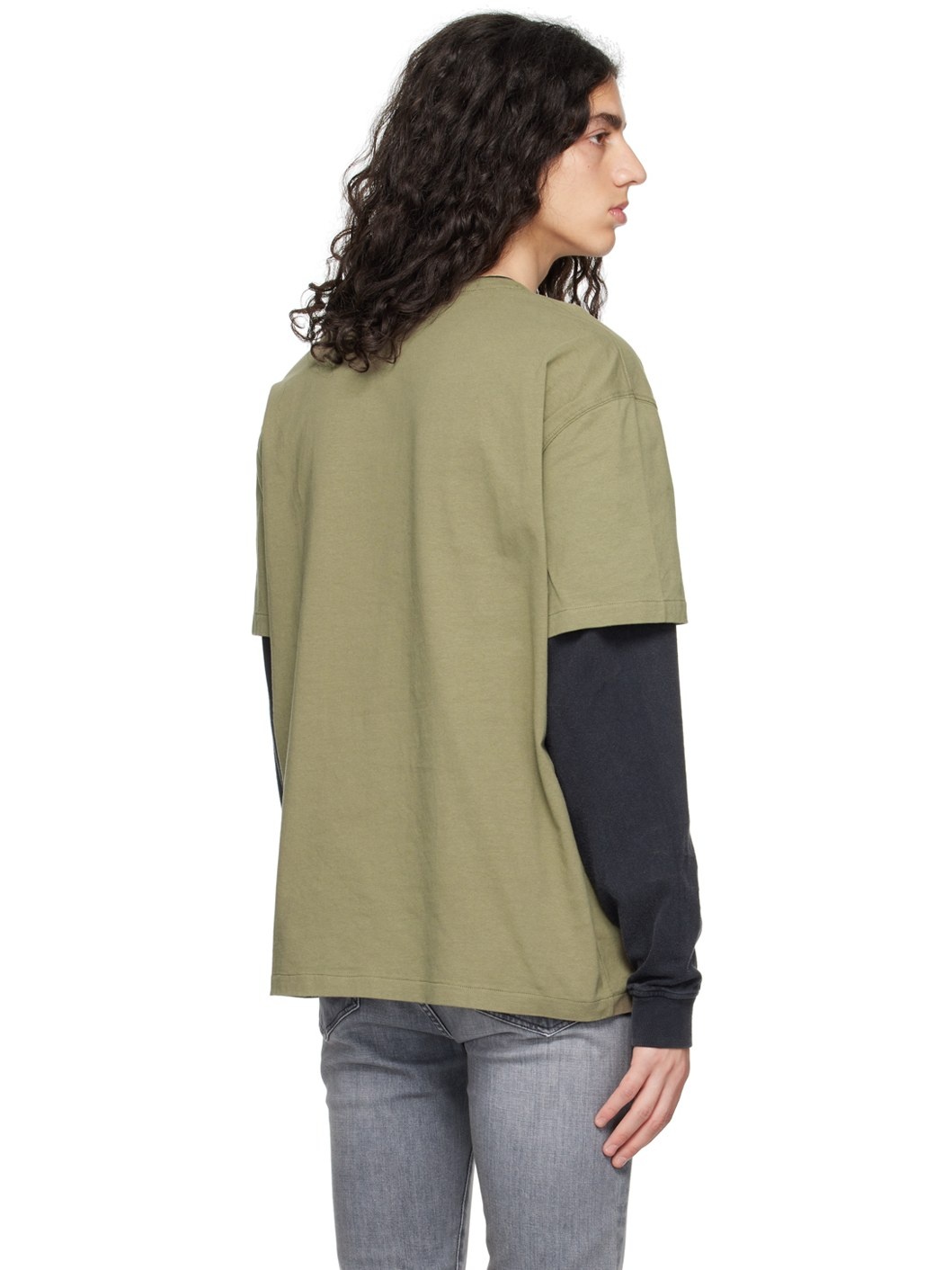 Khaki Print T-Shirt - 3