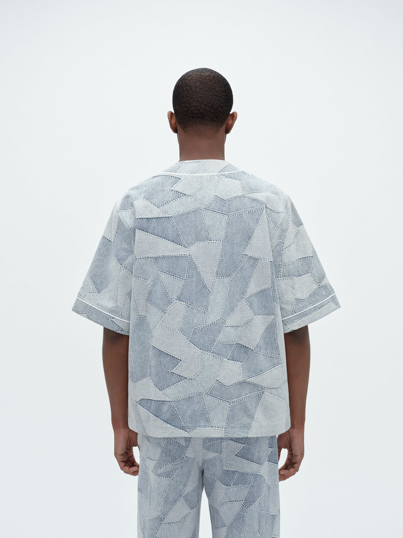 PATCHWORK BASEBALL SHIRT 4