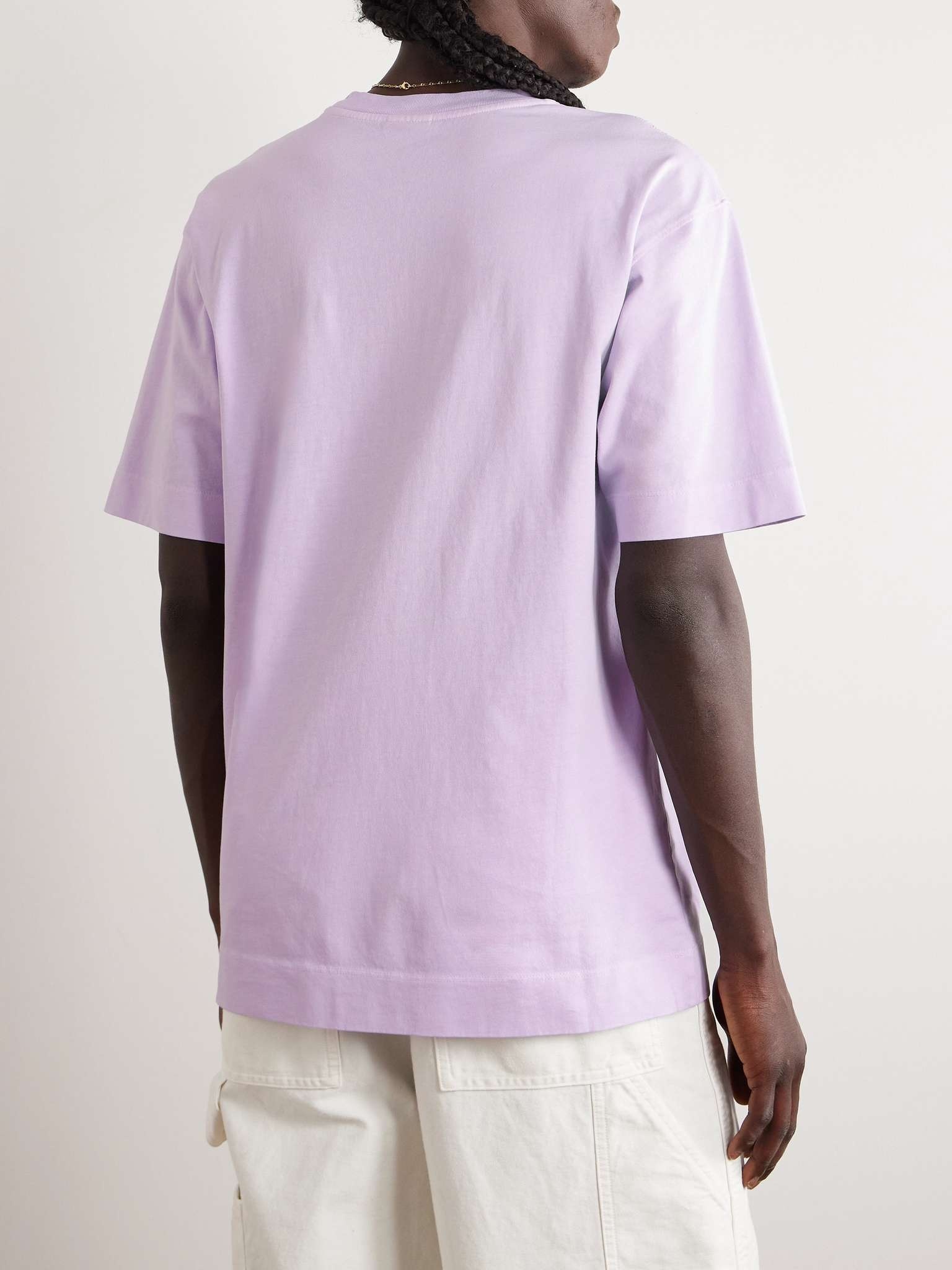 Garment-Dyed Cotton-Jersey T-Shirt - 4