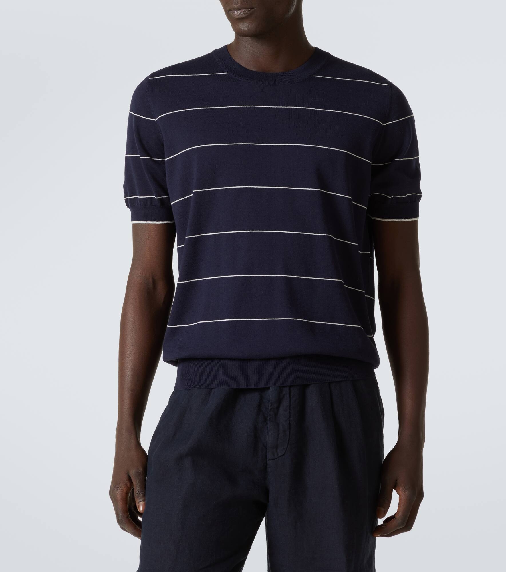 Striped cotton jersey T-shirt - 3