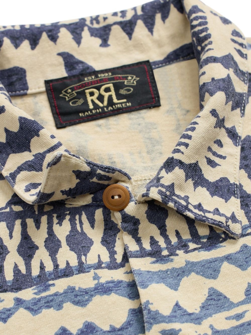 nautical-print short-sleeve shirt - 4