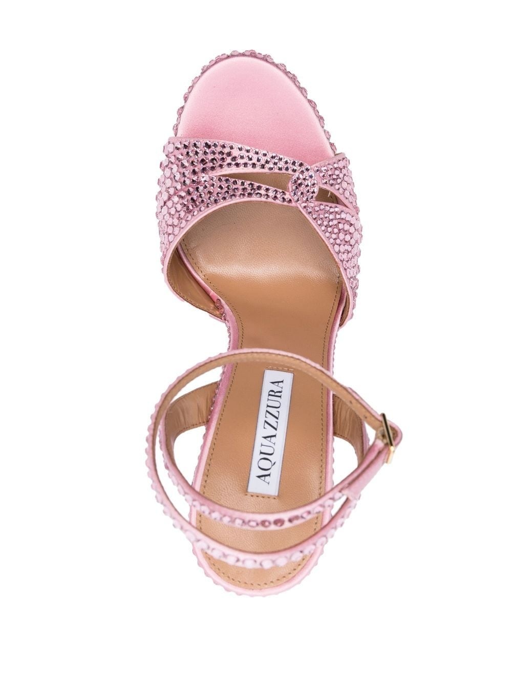 65mm crystal-embellished platform sandals - 4