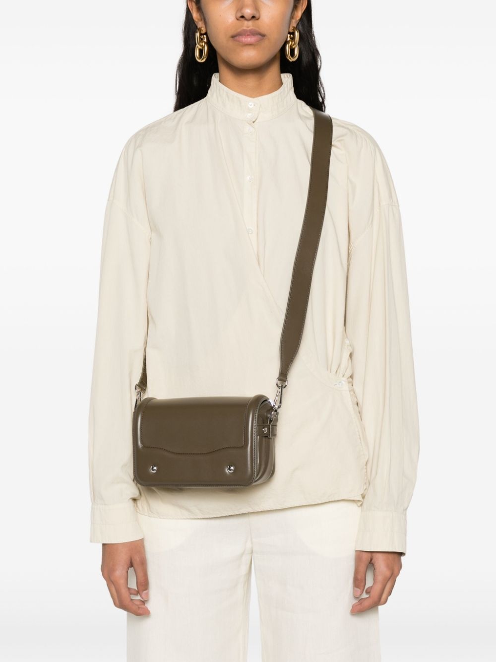 mini Ransel leather crossbody bag - 2