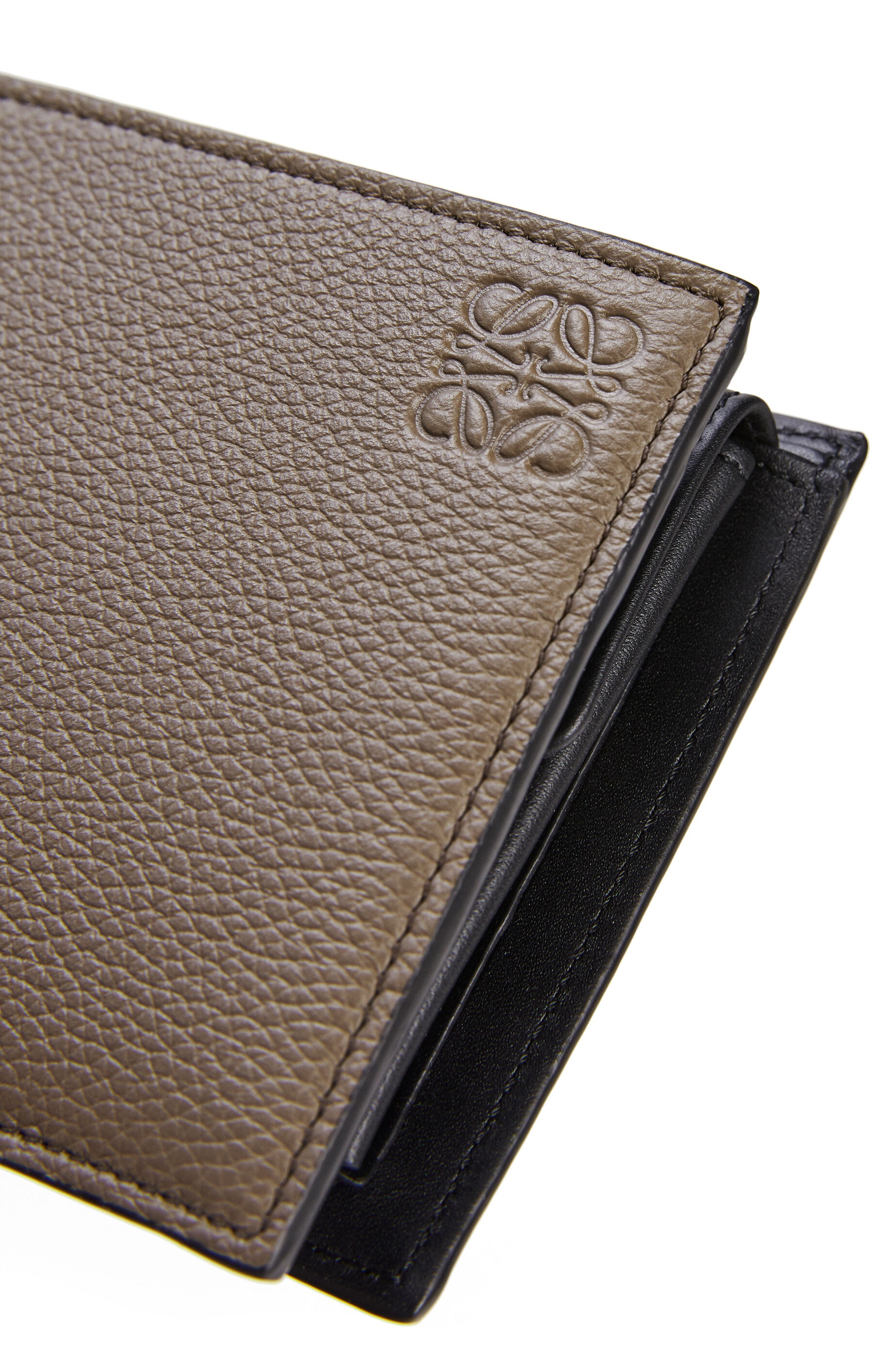 Bifold coin wallet in soft grained calfskin - 5