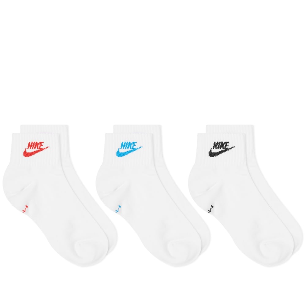 Nike Everyday Essential Ankle Sock - 3 Pack - 1