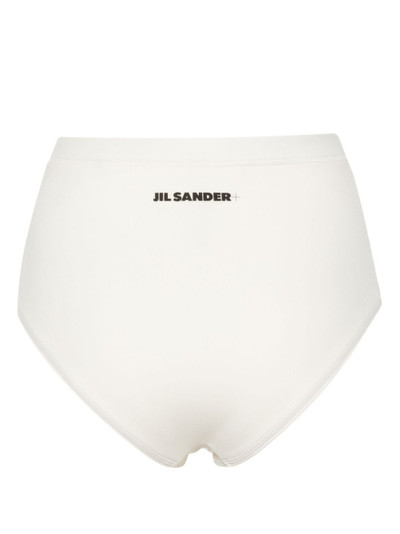 Jil Sander high-waist bikini bottoms outlook