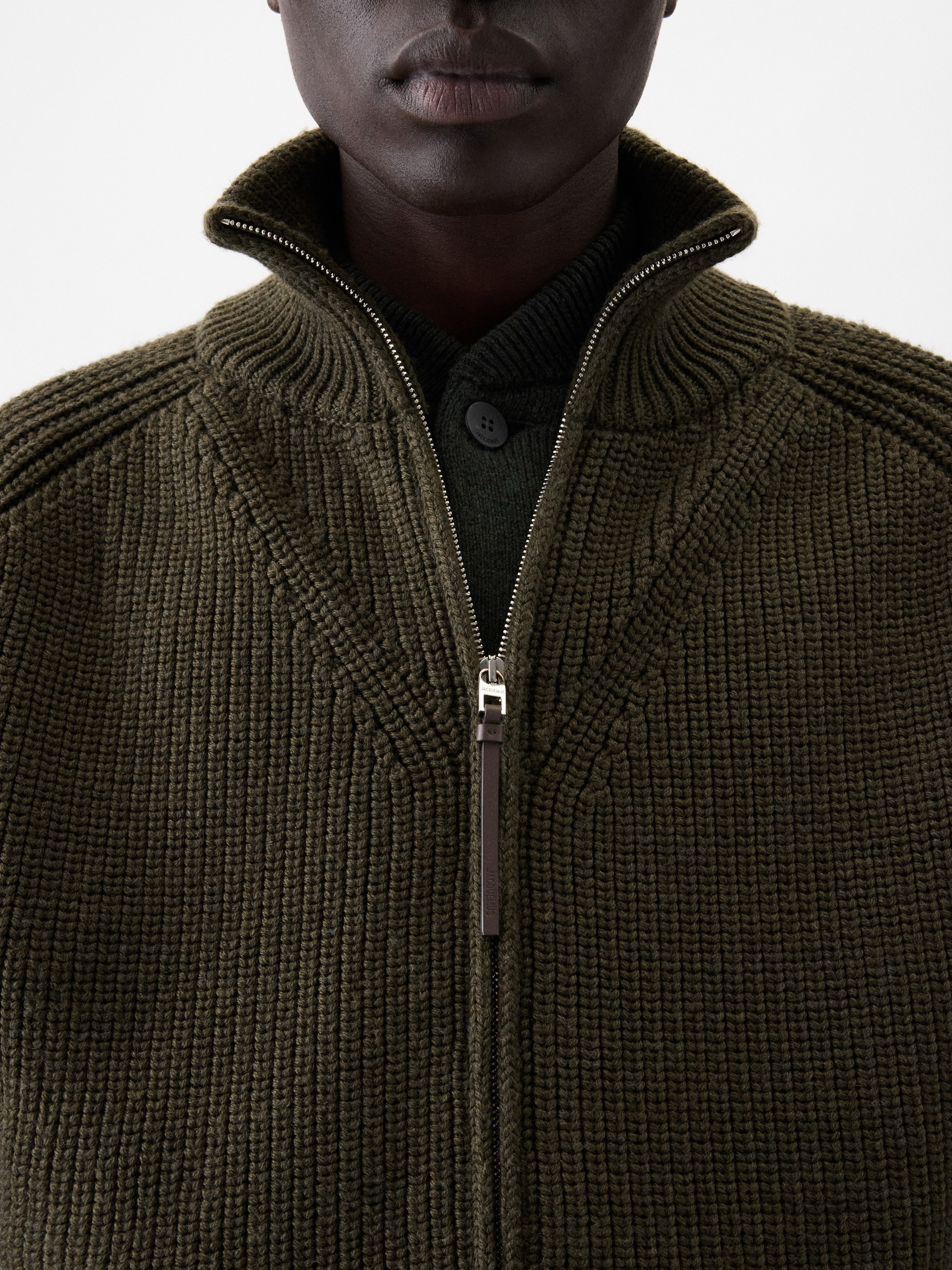 The Merino zipped cardigan - 5