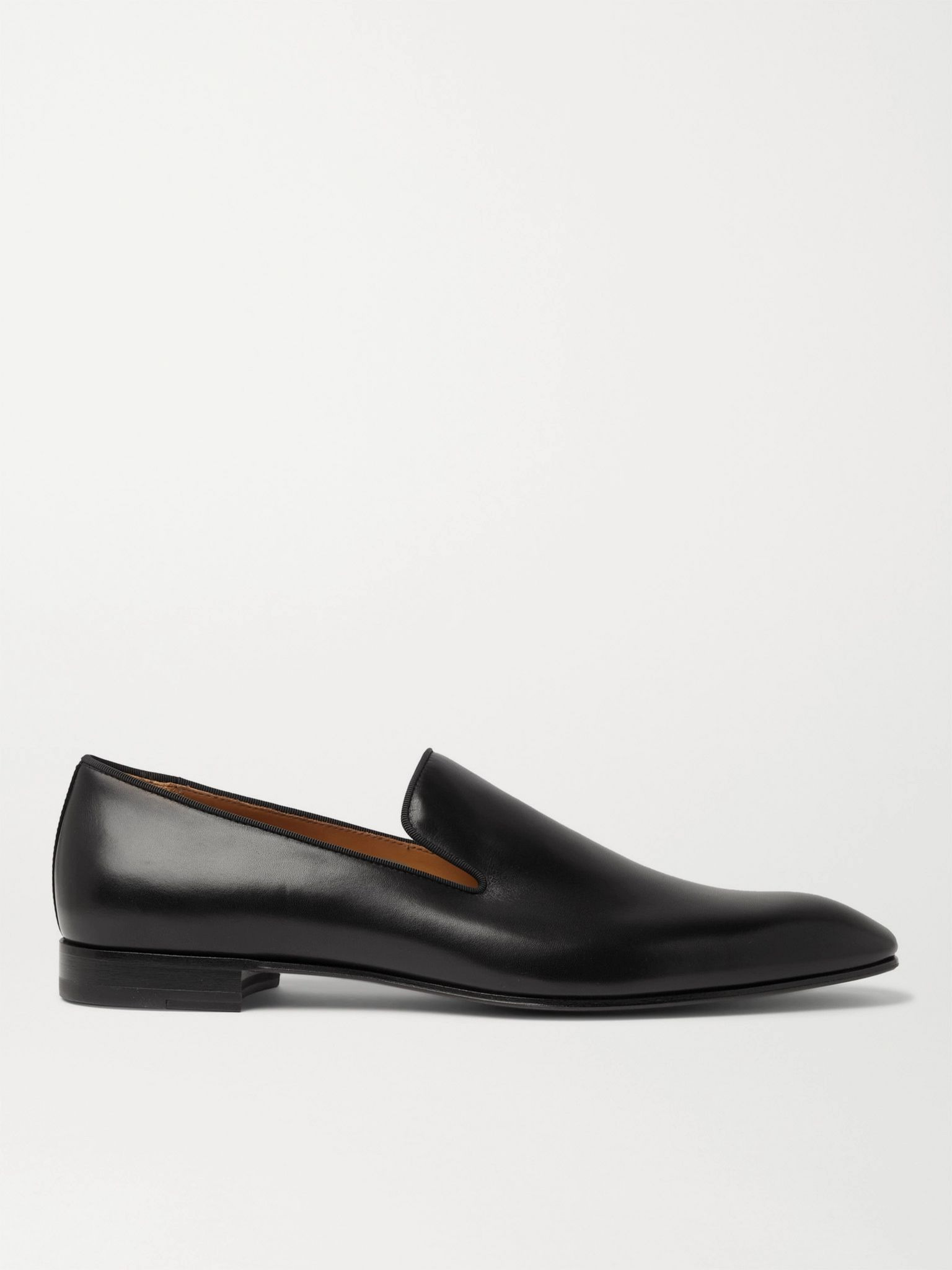 Dandelion Leather Loafers Black - 1