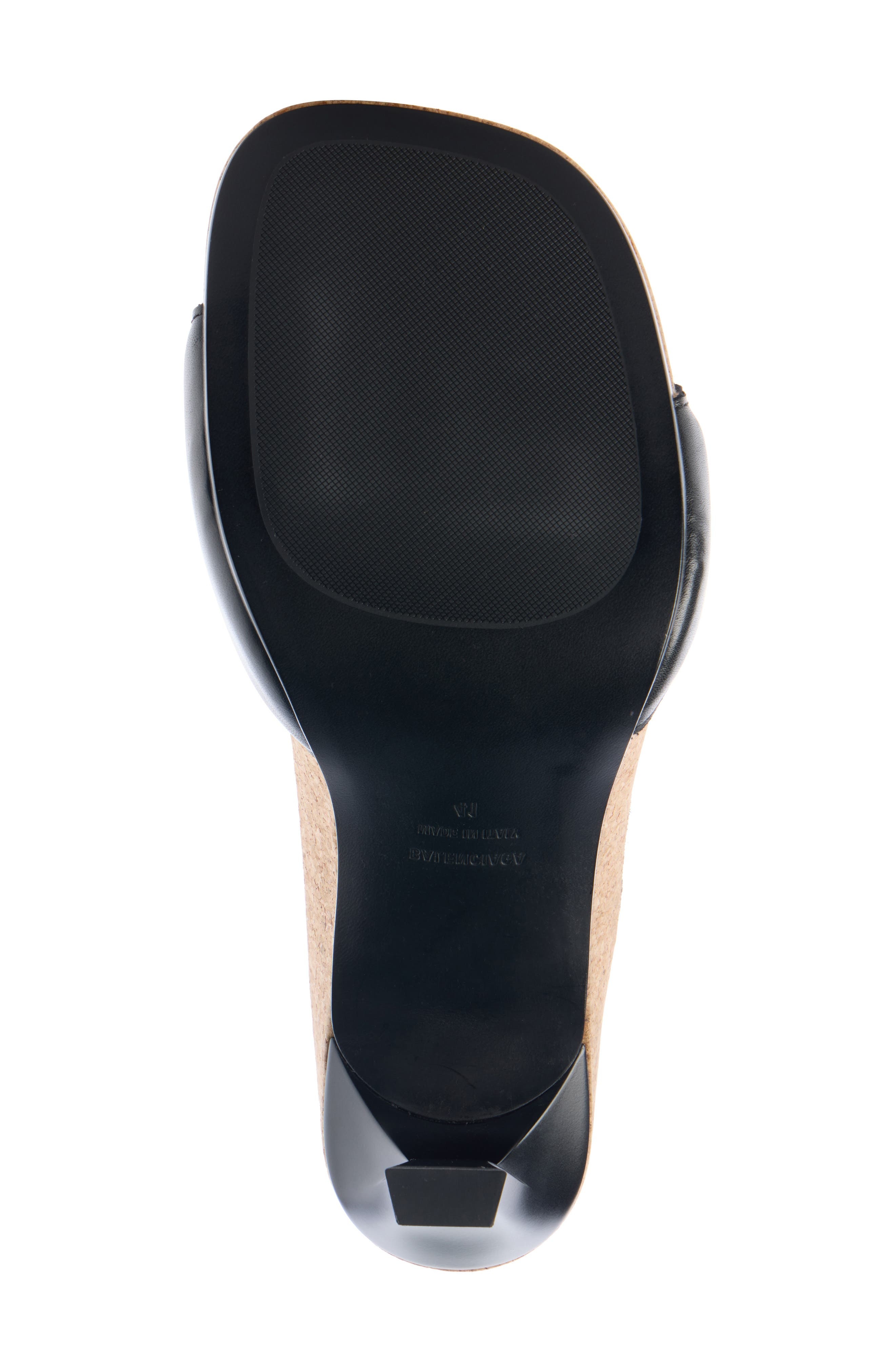 Balenciaga x Scholl Sandal in Black/Silver at Nordstrom - 5