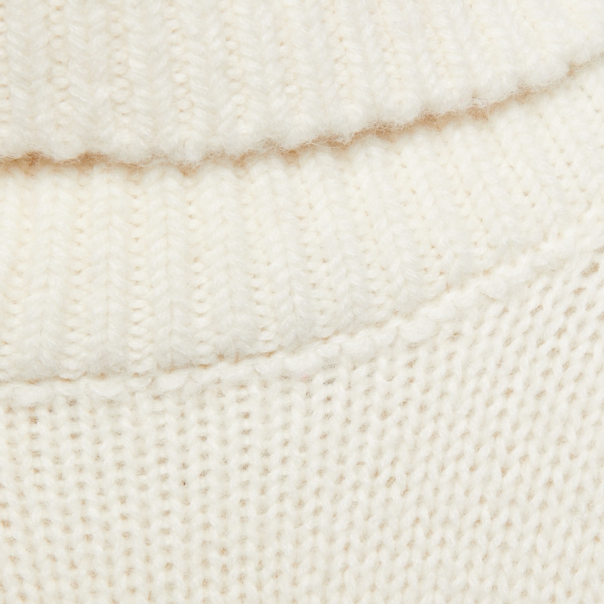 Striped wool turtleneck sweater dress - 4