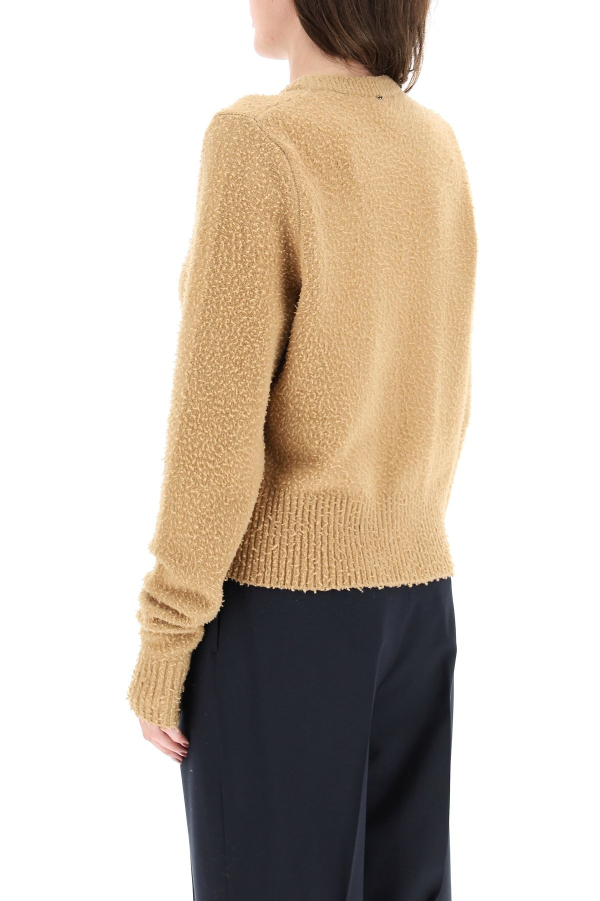 SPIGA WOOL AND ANGORA SWEATER - 4