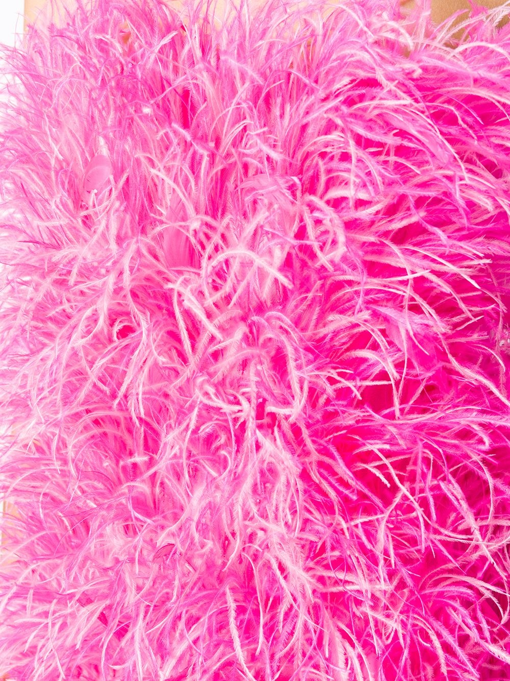 feather mini dress - 5