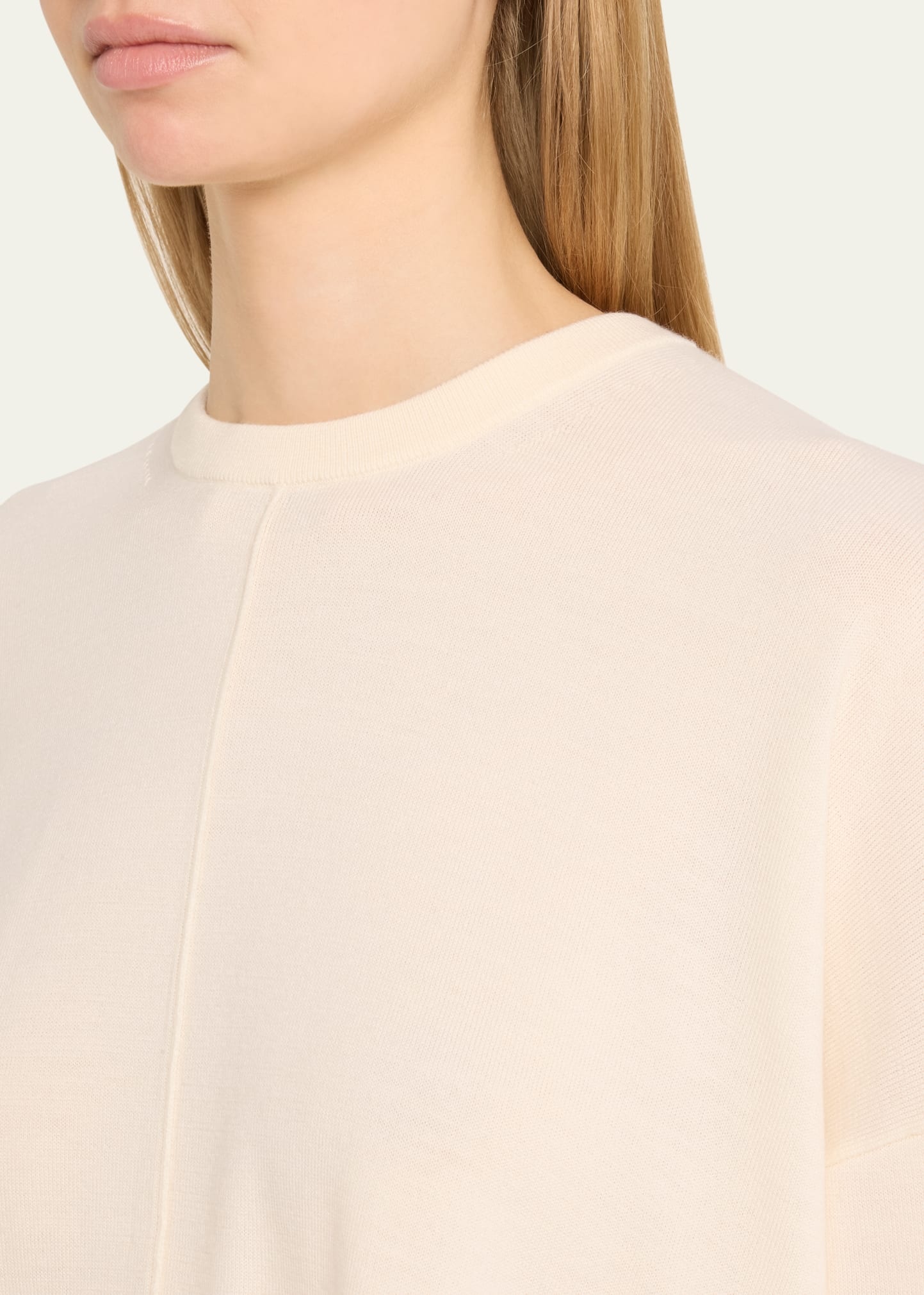 Oakland Crewneck Cape Sweater - 5