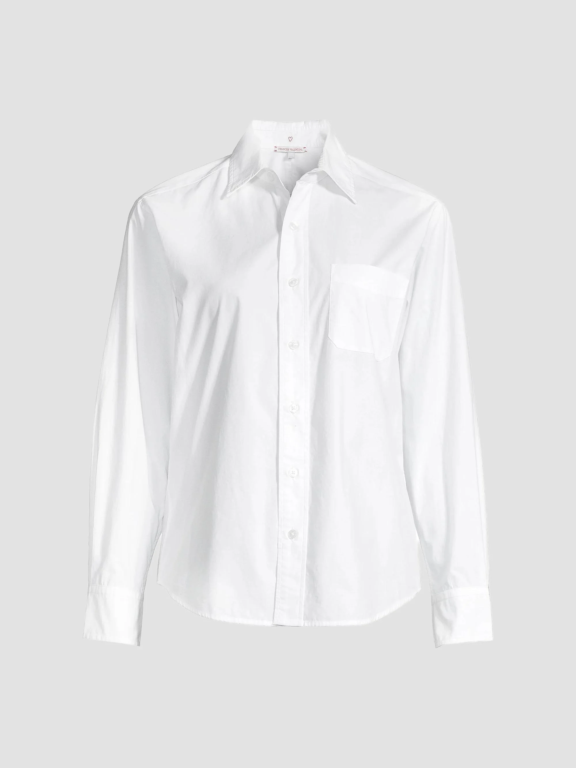Women's Perfect Poplin Button-Front Shirt - White - 1