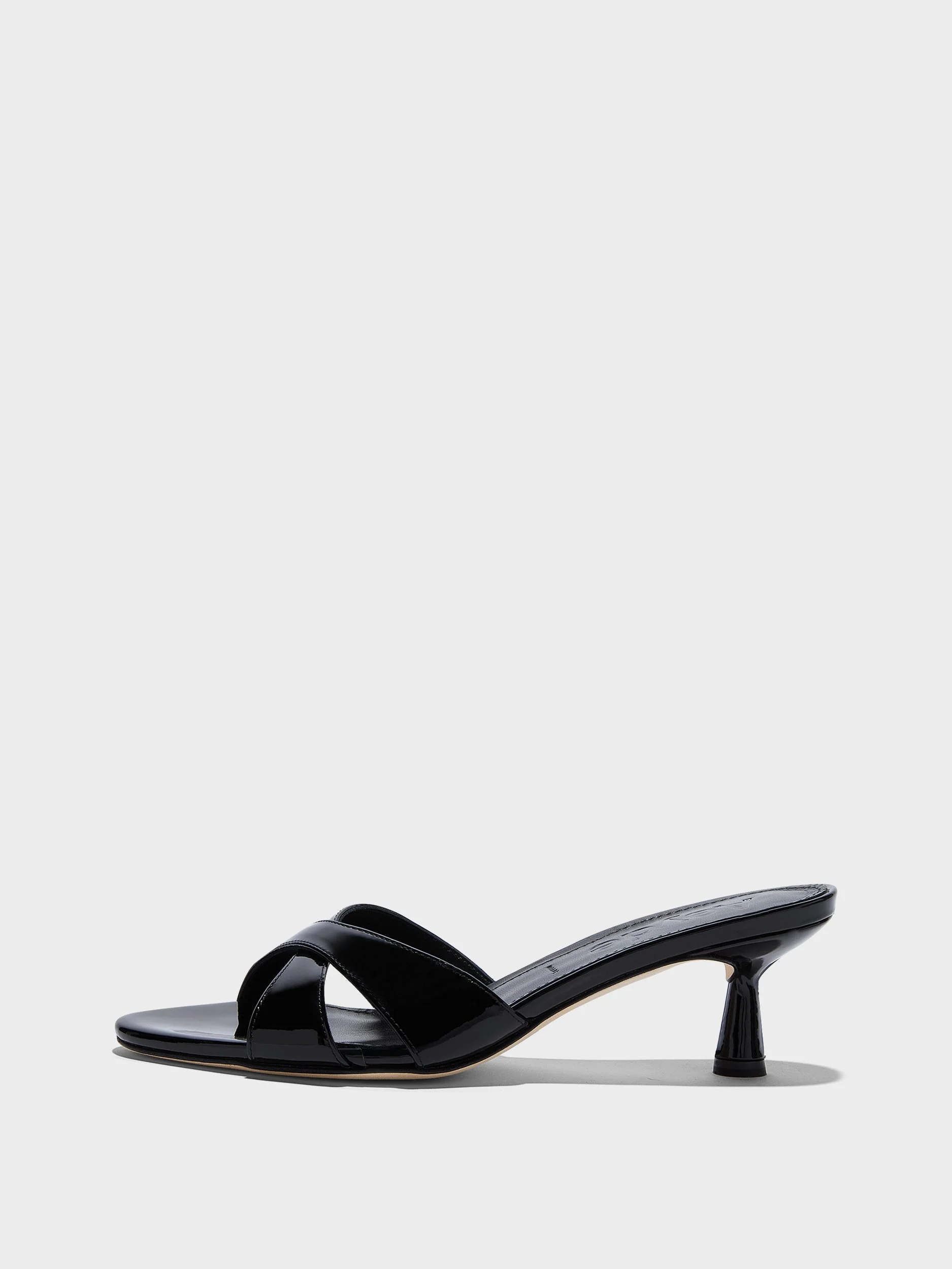 Vero Patent Leather Mules - 1