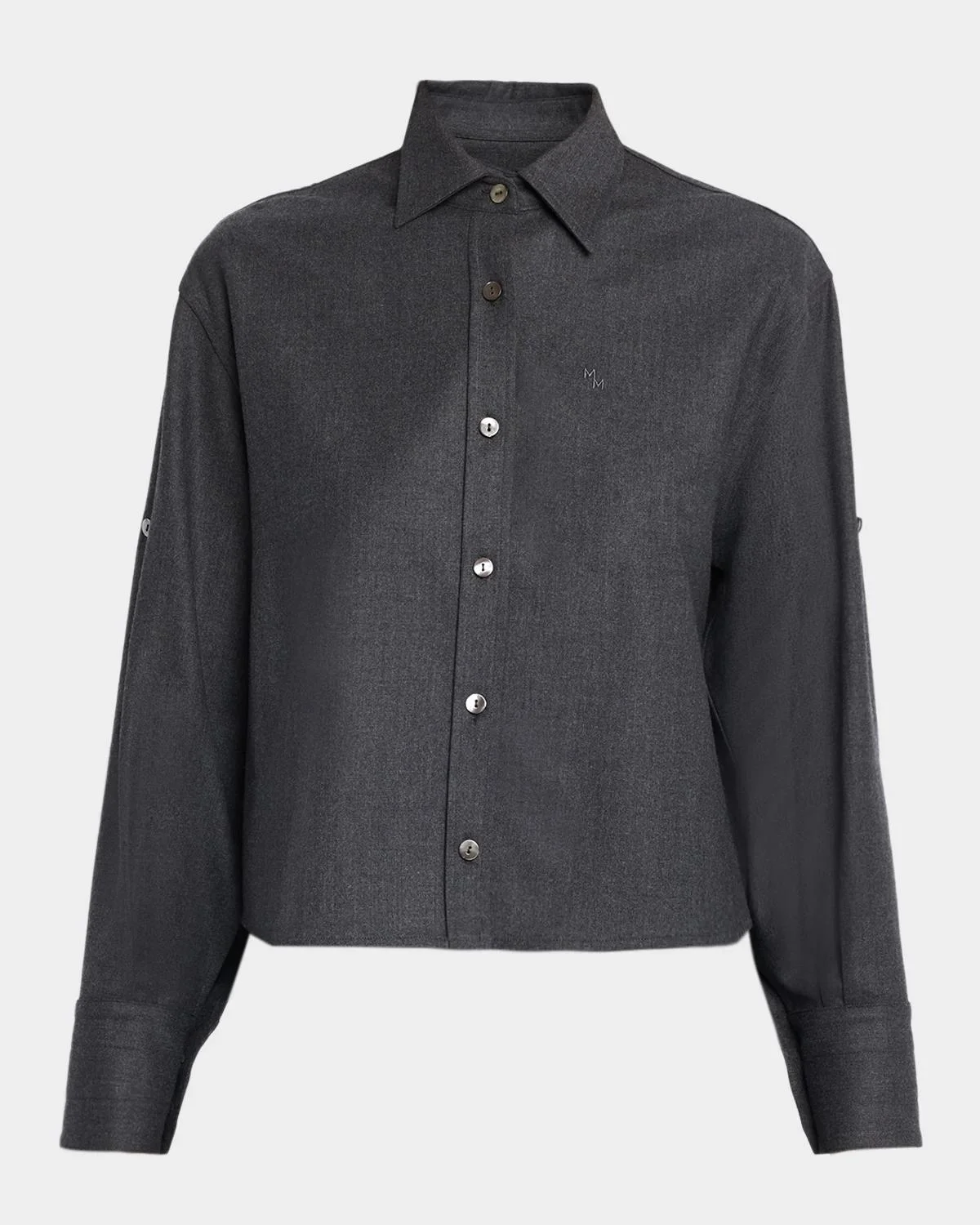 Stretch-Wool Shirt - 1