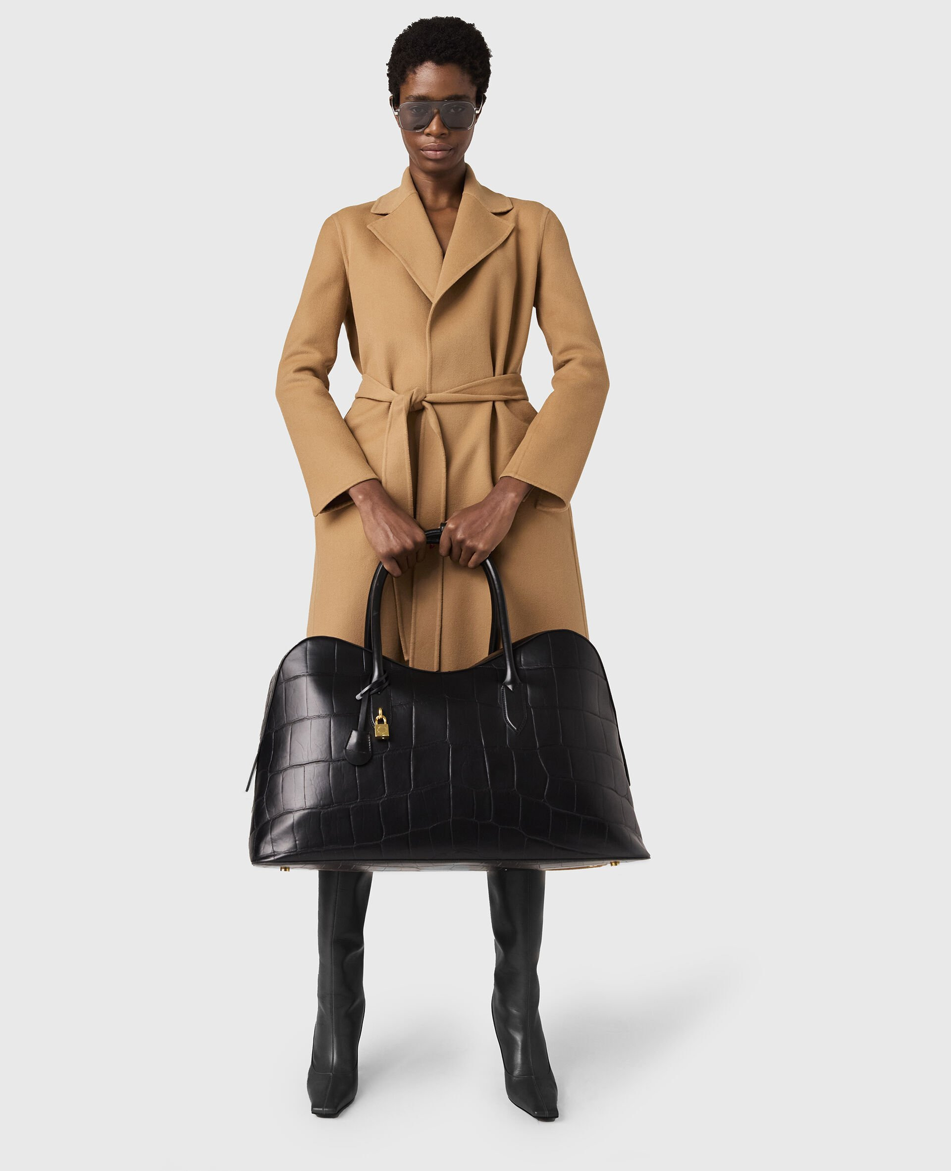 Ryder Crocodile-Embossed Weekender Bag - 2