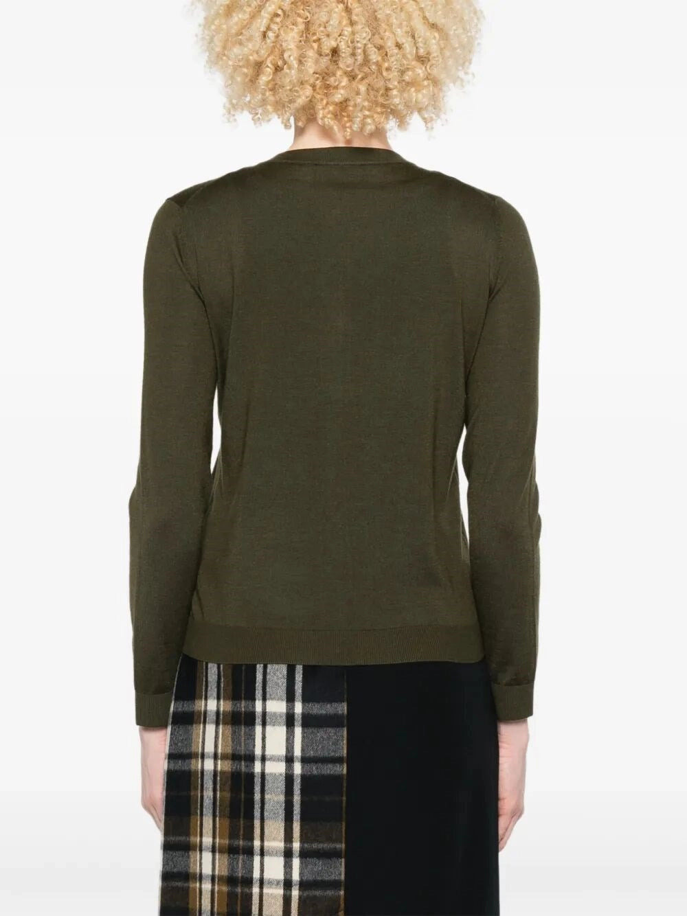 Gucci Women Long Sleeve Crew-Neck Cardigan - 5