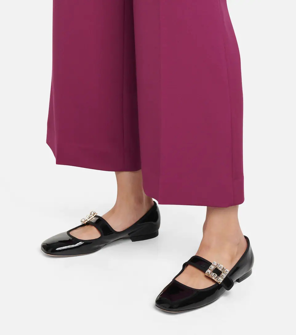 Très Vivier Babies patent leather ballet flats - 4