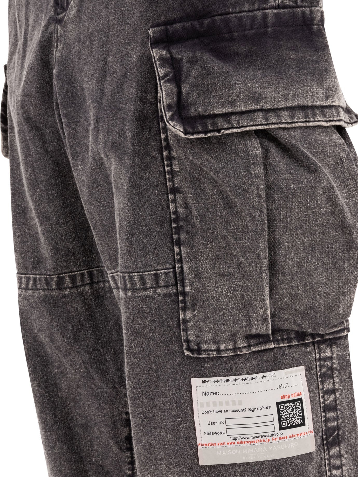 Maison Mihara Yasuhiro "military" Cargo Jeans - 4