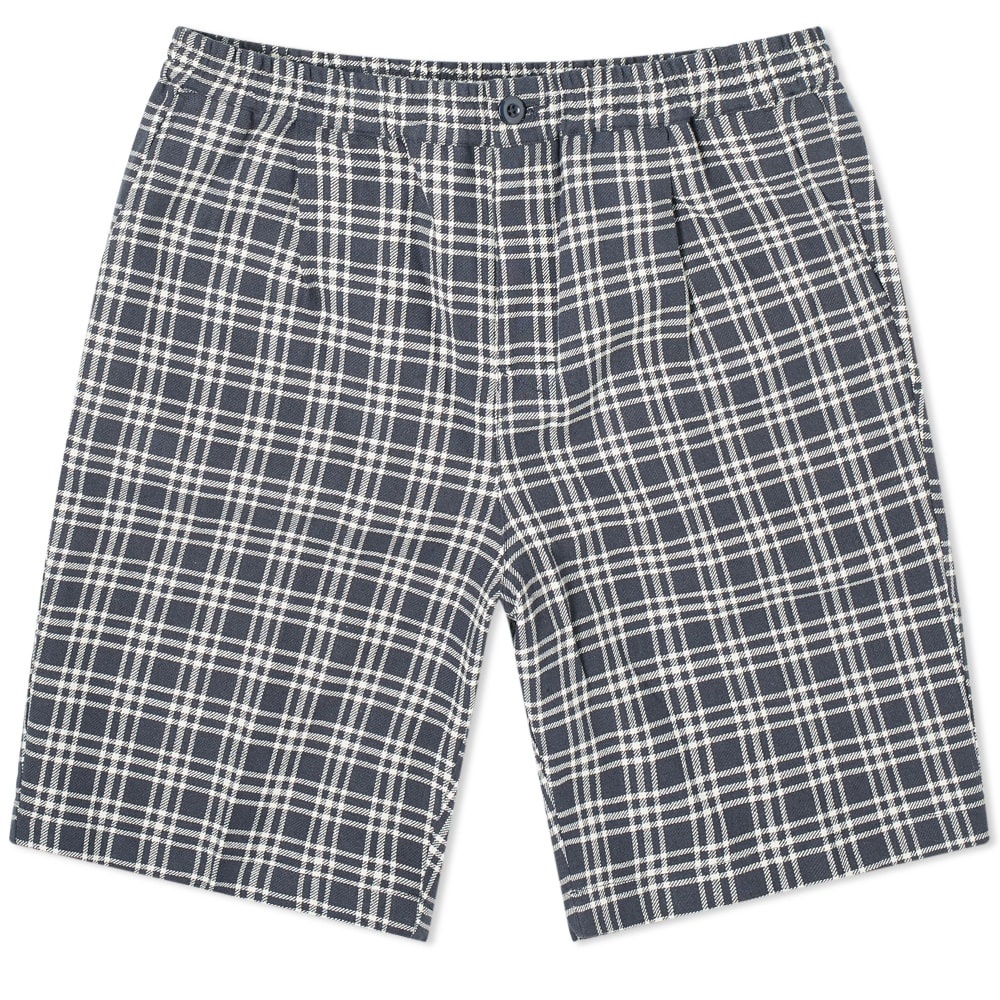 Stussy Plaid Linen Bryan Short - 1