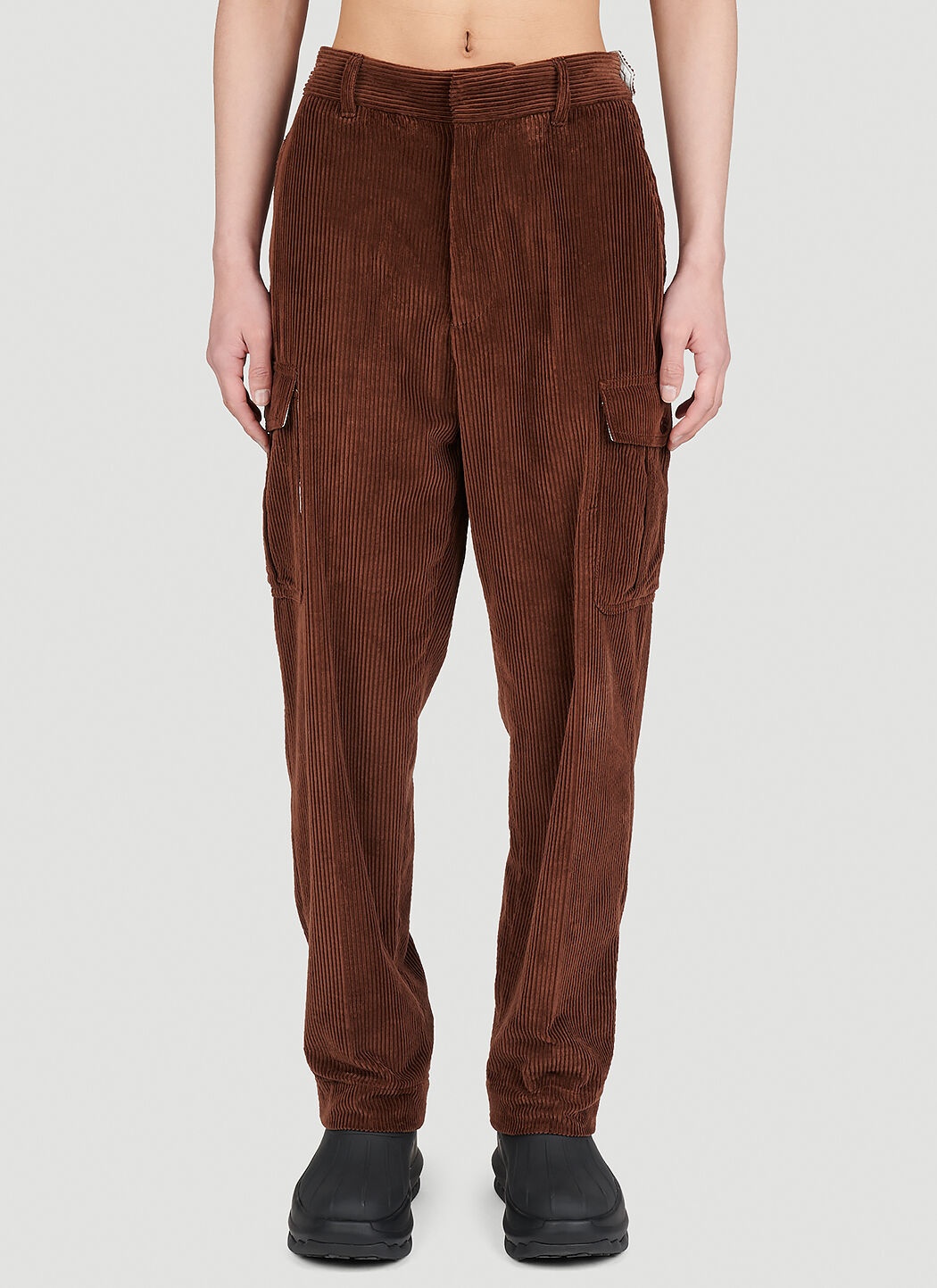 Corduroy Cargo Pants - 1