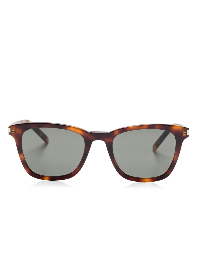 tortoiseshell-effect sunglasses 1