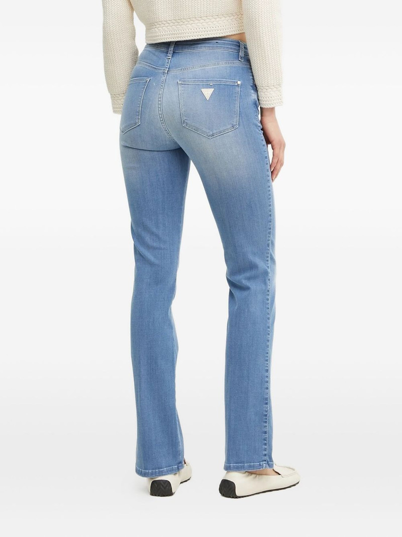 GUESS USA triangle-logo straight-leg jeans outlook