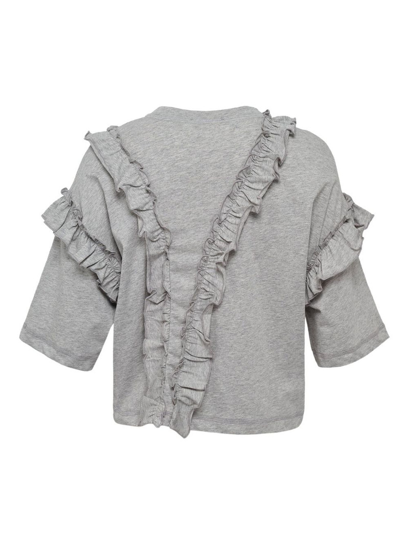 ULLA JOHNSON Sydney ruffled T-shirt outlook