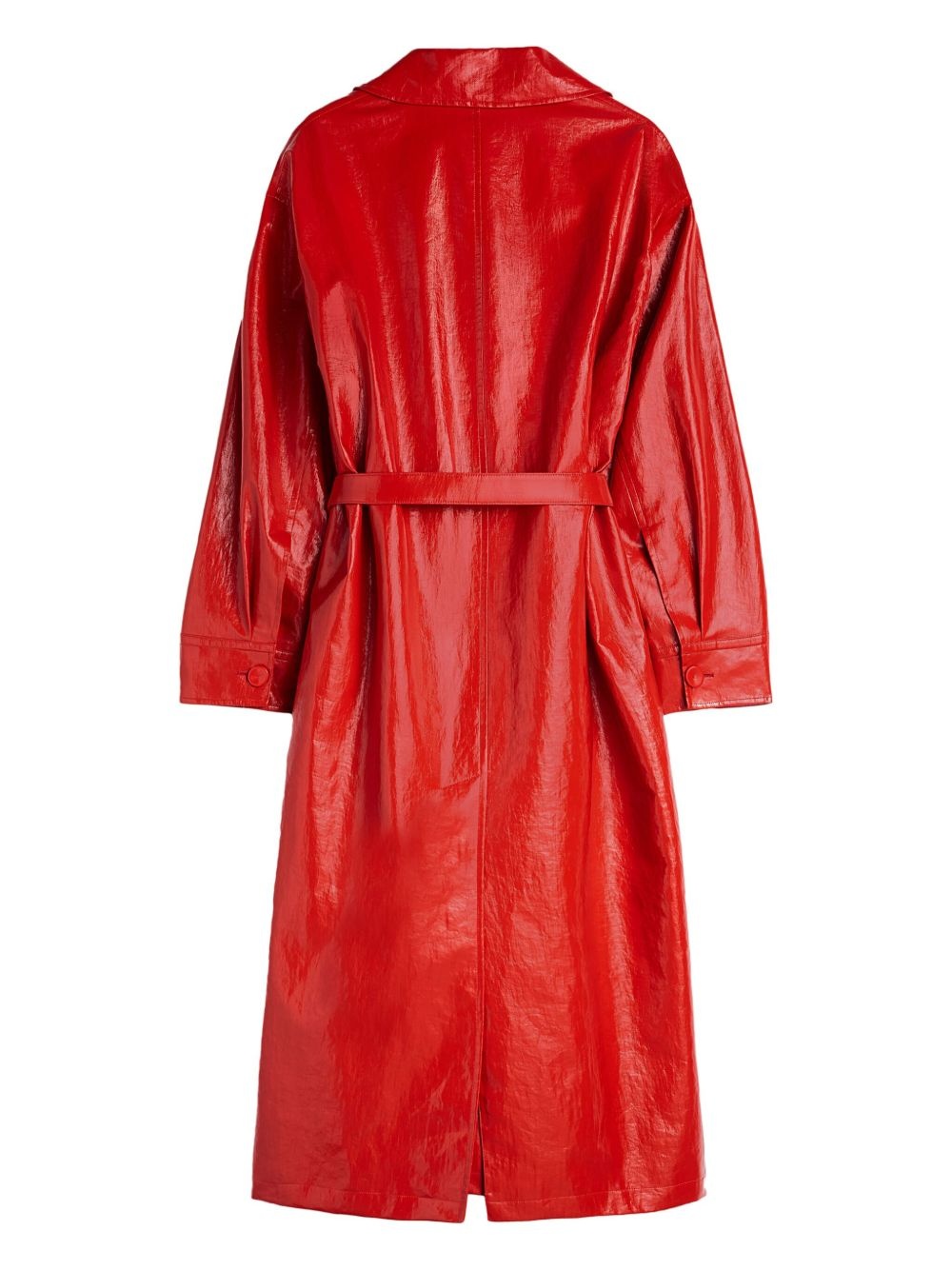 belted trench coat - 5