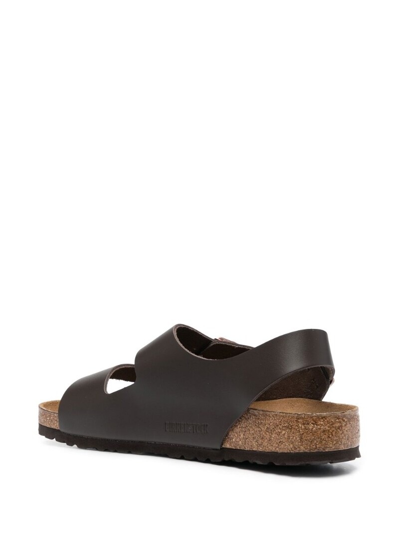 buckle-fastening leather sandals - 3