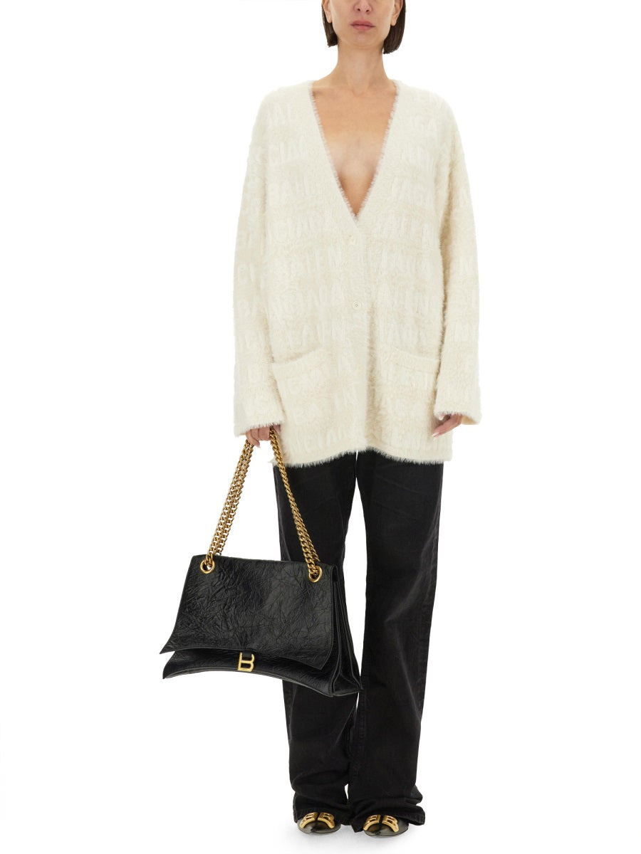 Balenciaga Women V-Neck Cardigan - 1