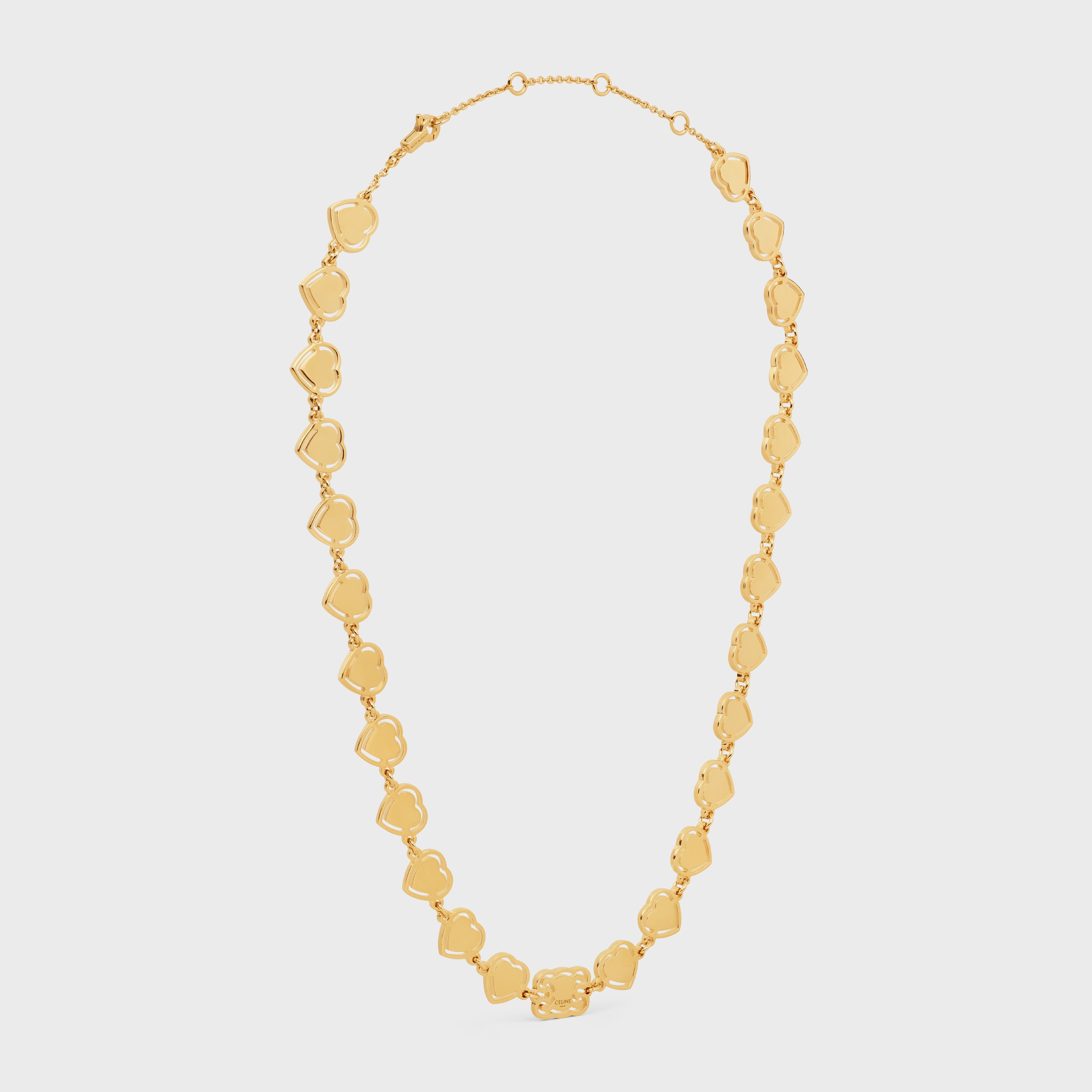 Cœur Celine Necklace in Brass with Gold Finish - 3