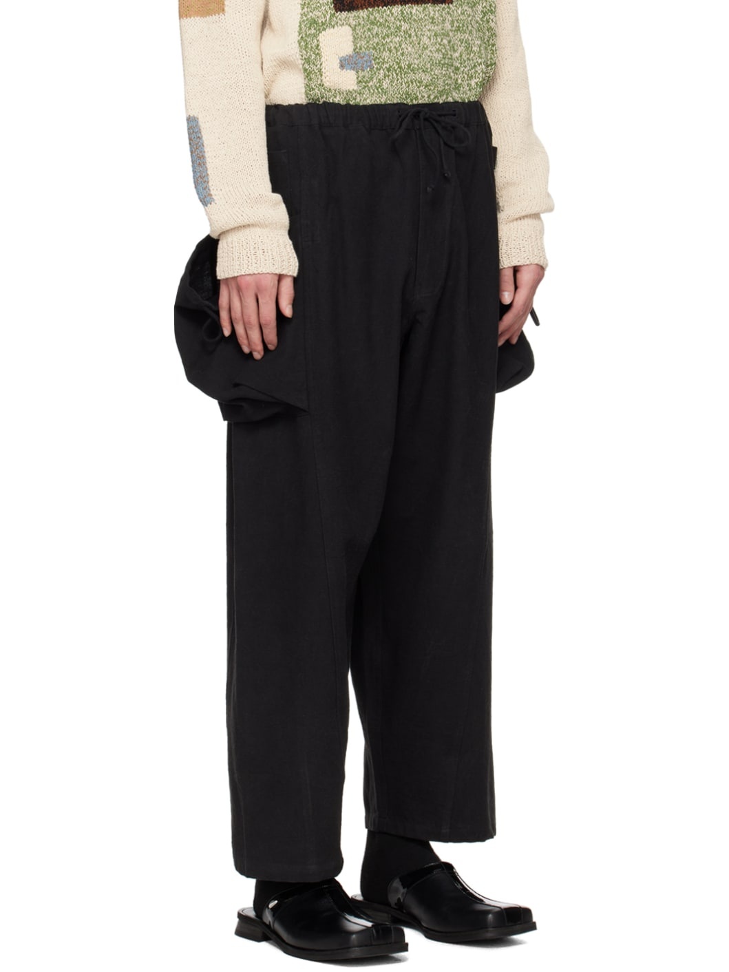 Black Salt Cargo Pants - 2