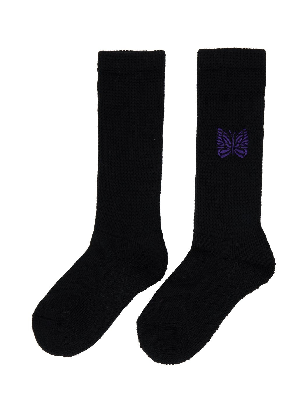 Black Pile Socks - 2