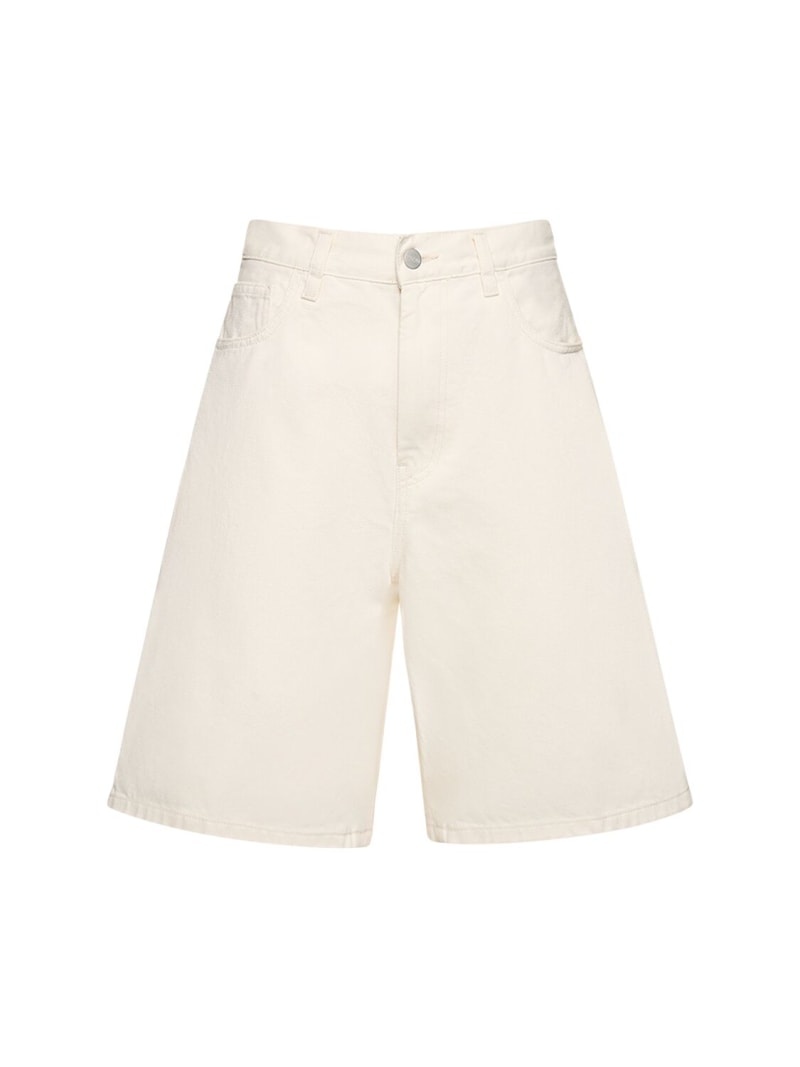 Brandon loose fit cotton shorts - 1