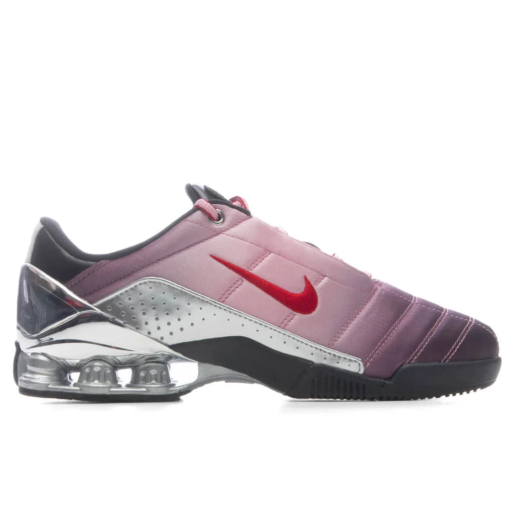 WOMEN'S T90 SHOX MAGIA SP X FORGET-ME-NOTS - SHY PINK/UNIVERSITY RED/BLACK - 1