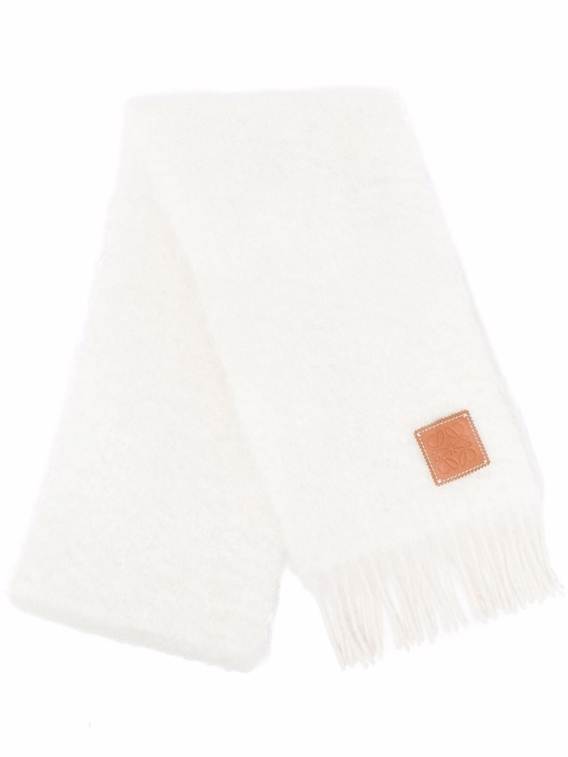 Mohair wool scarf 1