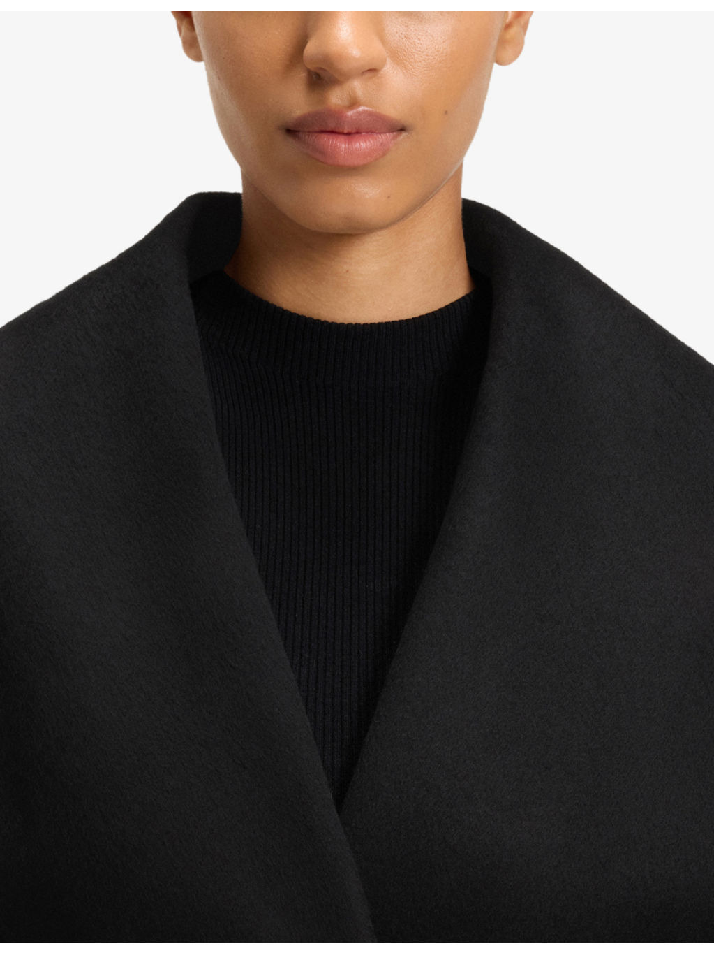 Relaxed-Fit Belted-Waist Wool-Blend Coat - 5