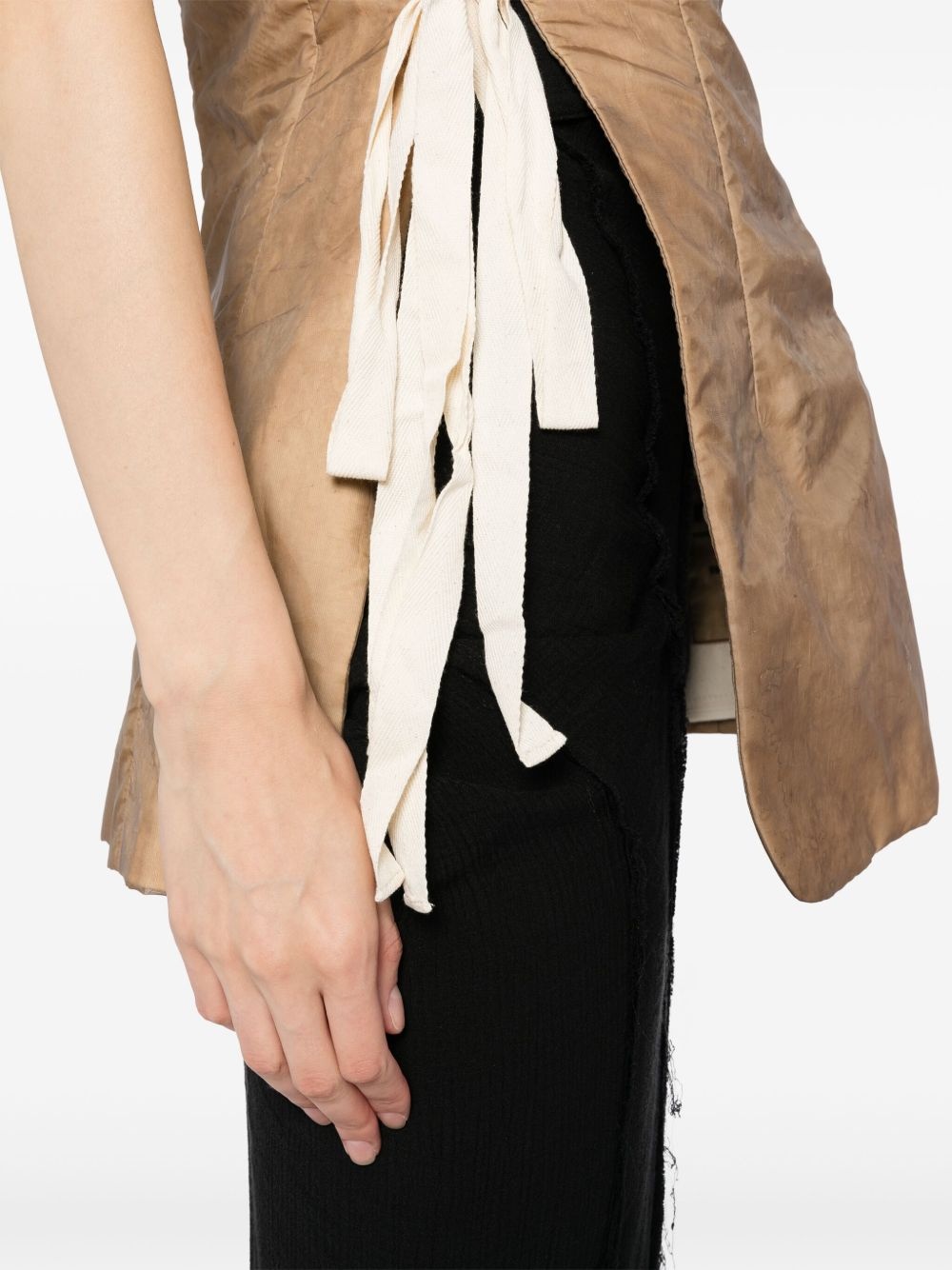 asymmetric mini dress - 5
