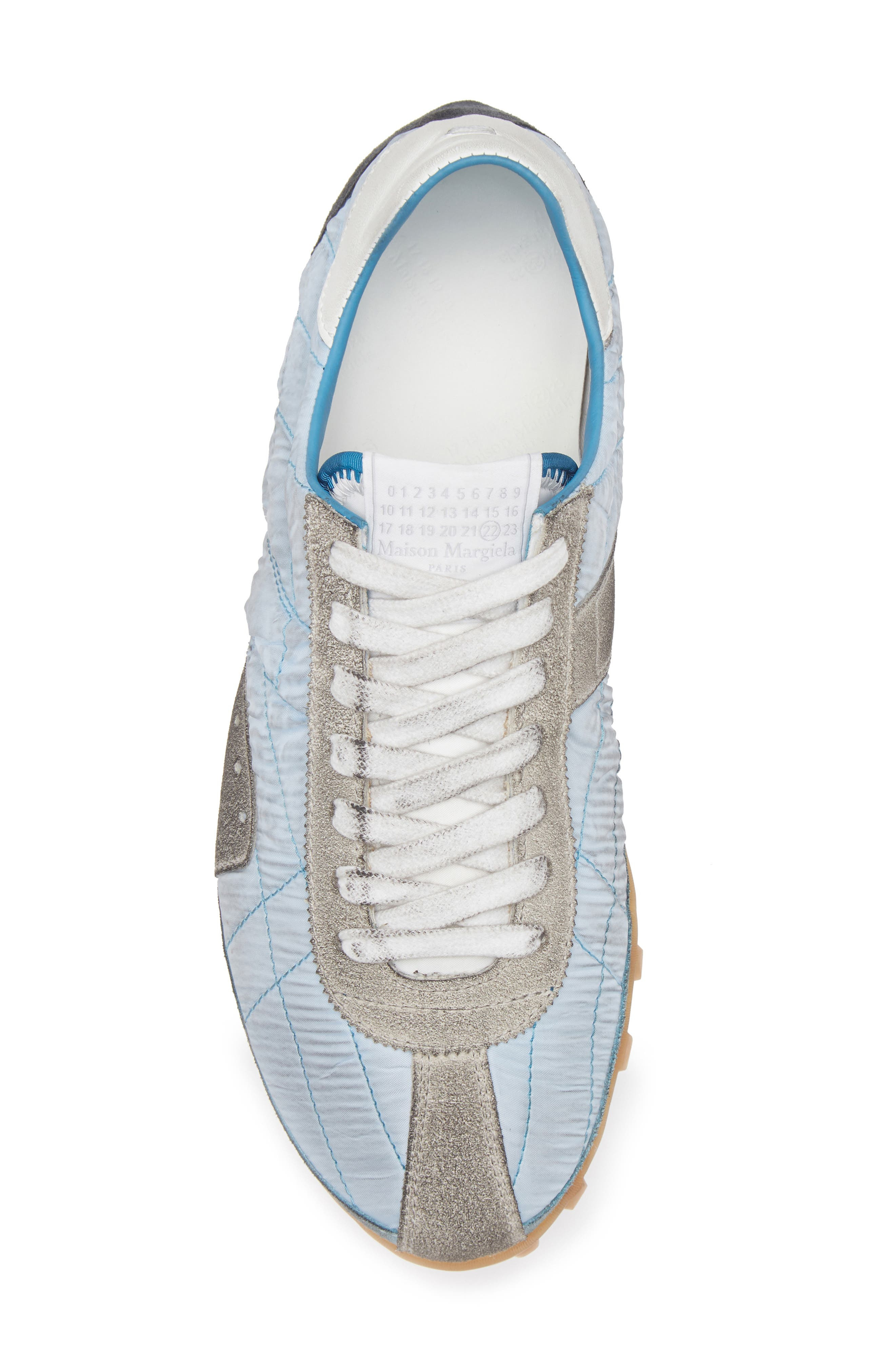 Maison Margiela Sprinters Sneaker in Blue Shades/White/Grey at Nordstrom - 5