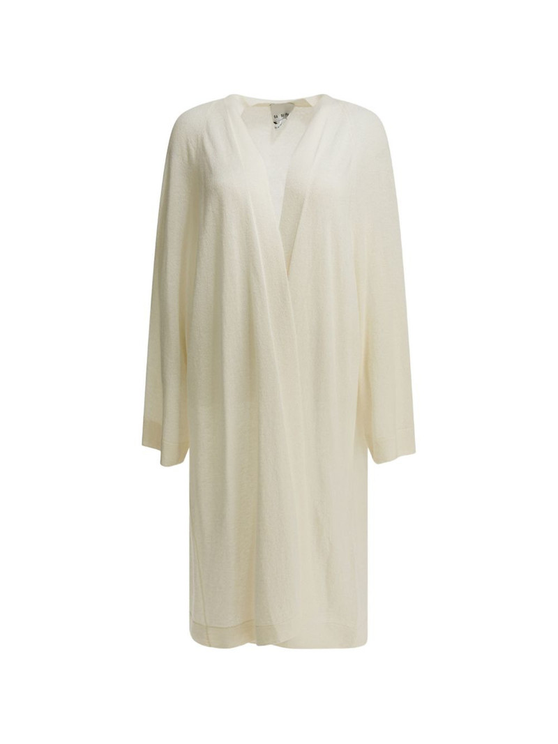 V-neck long-line cardigan 1