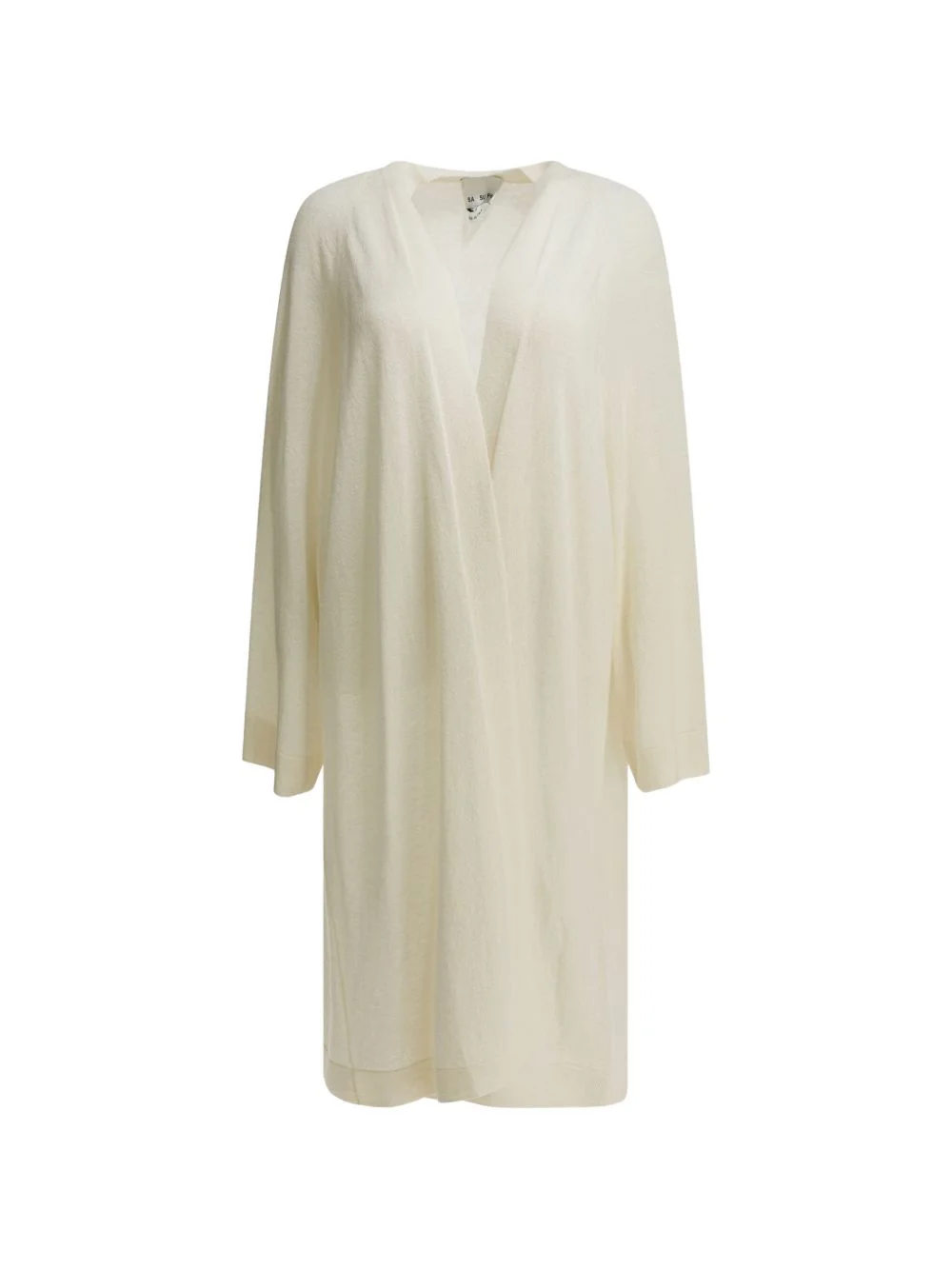 V-neck long-line cardigan - 1