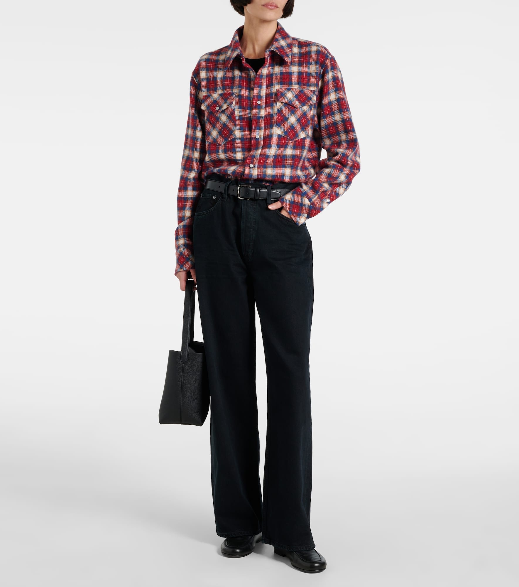 Low Slung Baggy wide-leg jeans - 2