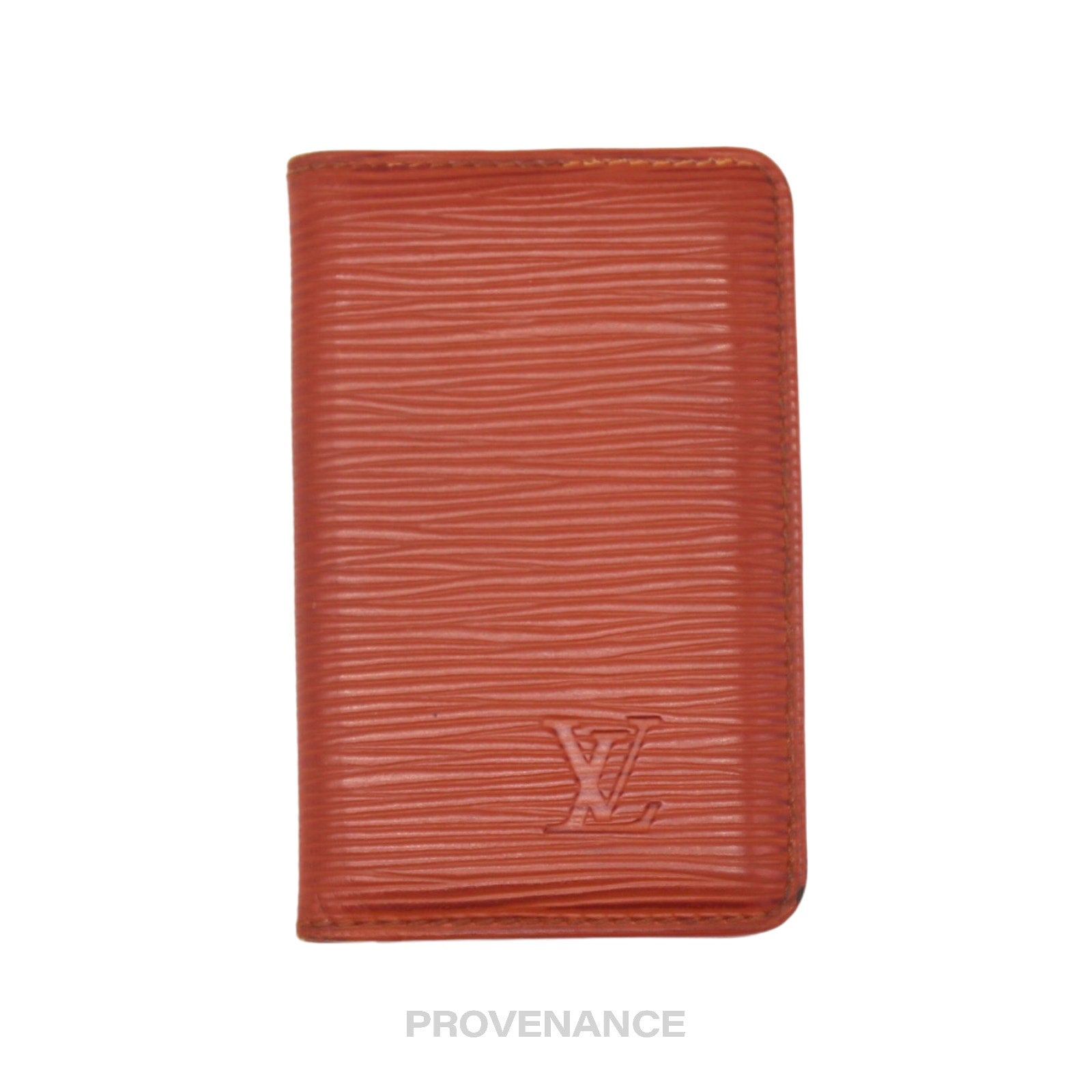 Louis Vuitton Pocket Organizer Wallet - Fawn Epi Leather - 2