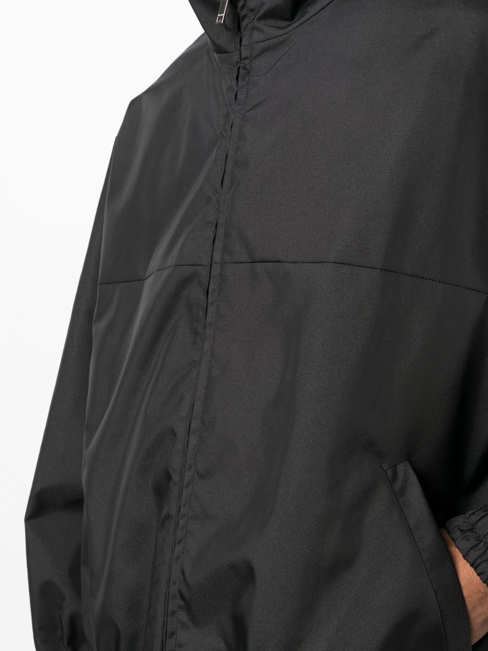 drop-shoulder lightweight jacket - 5