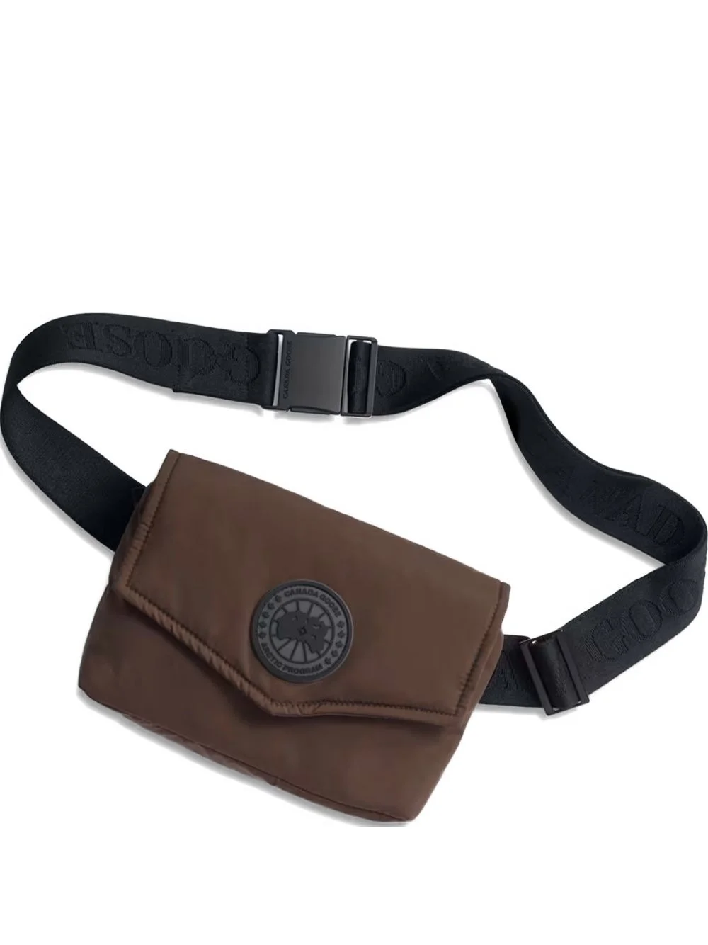 logo-patch messenger bag - 1