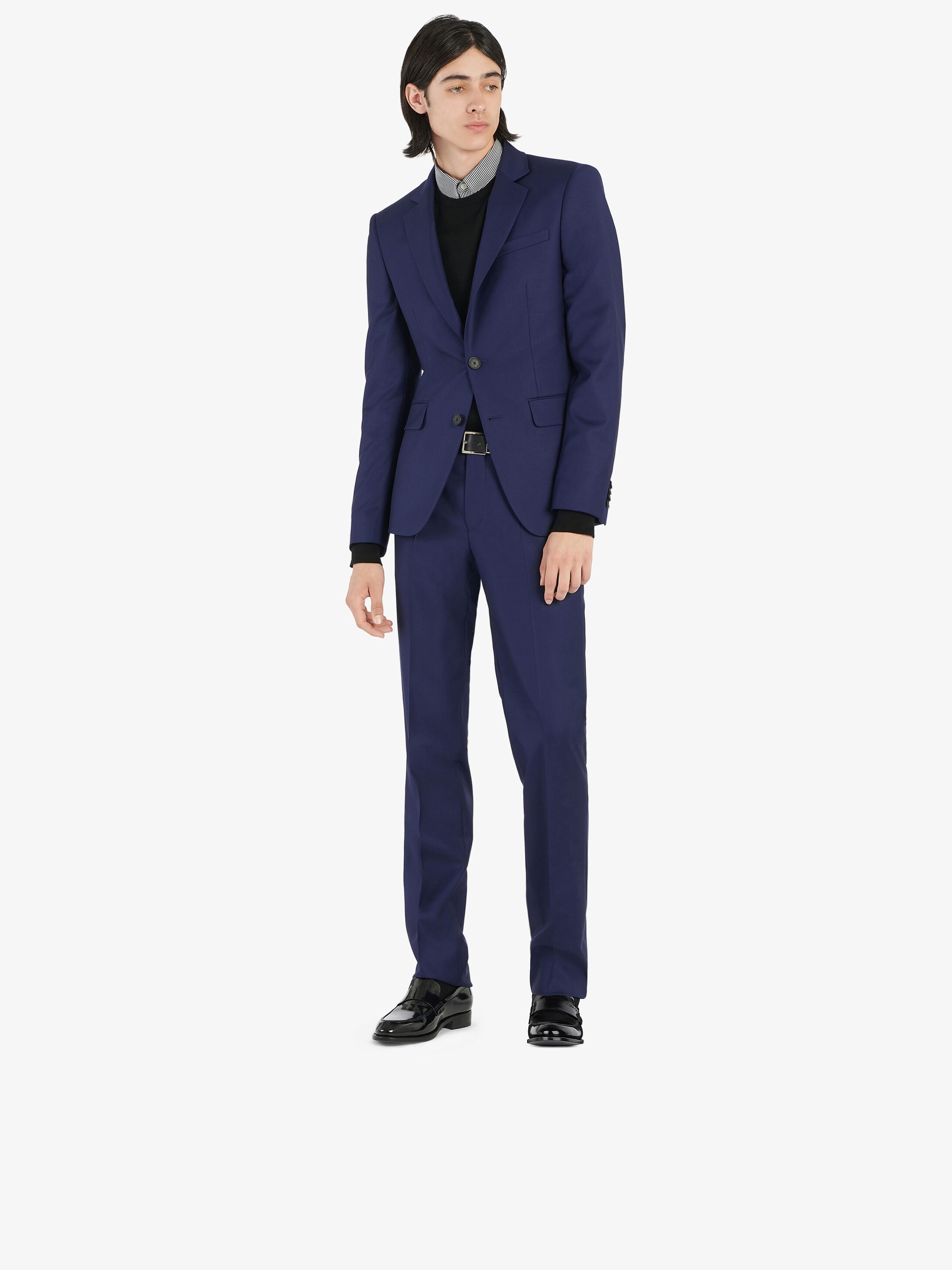 Slim fit suit in lightweight wool - 2