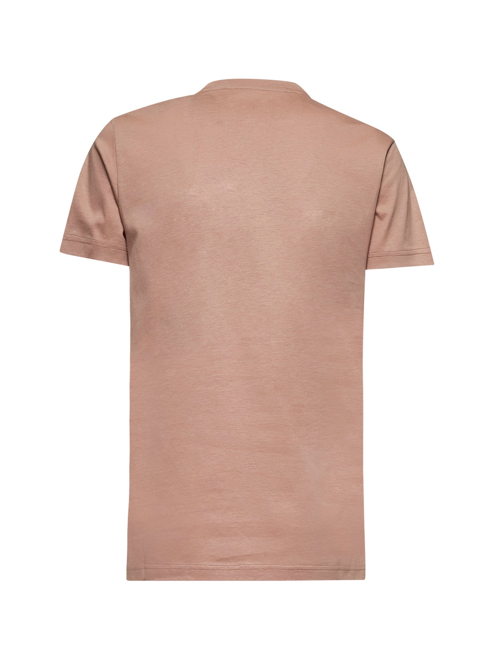 Pink jersey logo patch T-shirt - 2